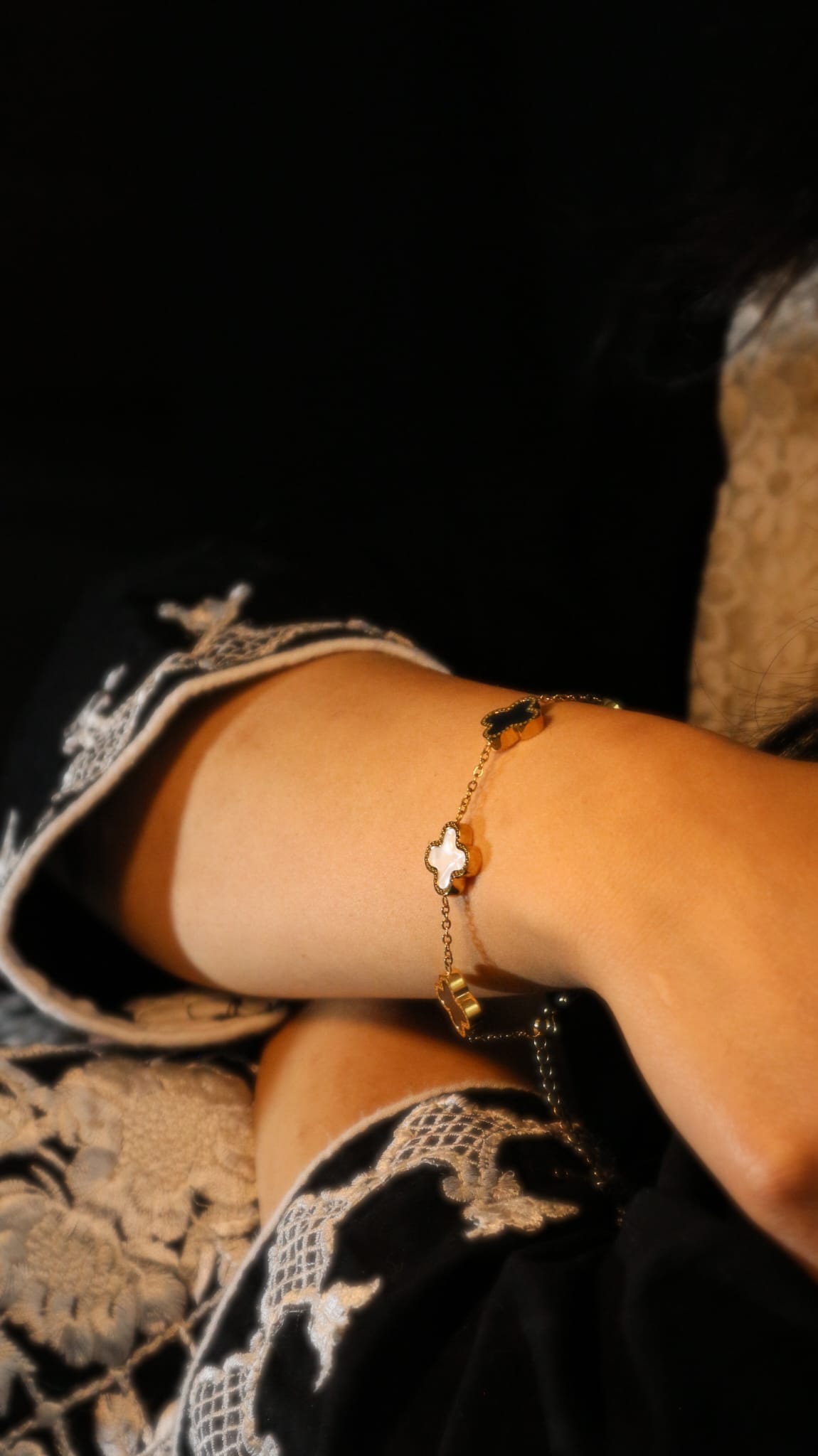 Cleo Clover Bracelet